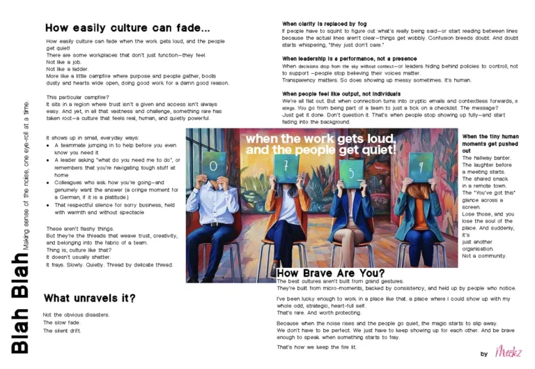 Strategy-Design: Blah Blah culture spread